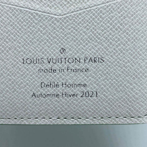 NWT LOUIS VUITTON Green Monogram "Louis Vuitton!" Pocket Organizer M80798 - Picture 6 of 7